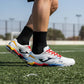 Tenis Fútbol Rápido Hombre Joma Fsw2476tf Turf Blanco Rojo