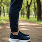 Tenis Casuales Hombre Charly 1086226 Slip On Azul Marino
