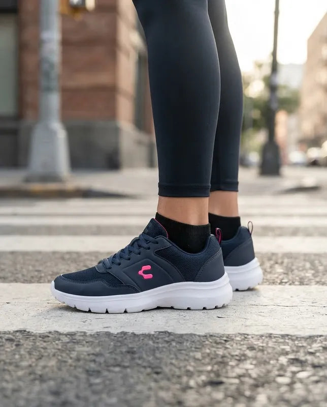 Tenis Skechers Mujer 896471mx Nvy Bobs Squad Waves Marino