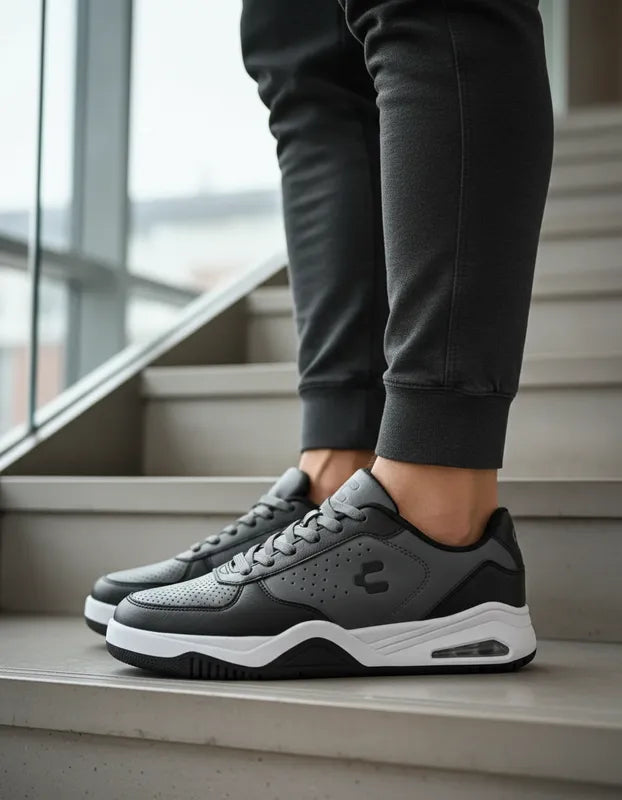 Tenis Urbanos Hombre Charly 1087705 Capsula Aire Negros