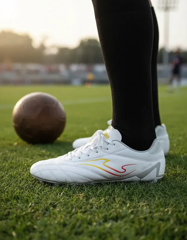 Tacos Fútbol Hombre Joma Tolvw2602fg Tachones Blancos