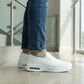Tenis Skechers Mujer 21015mx Wht Slip On Skech-air Blancos