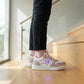 Tenis Yuyin Niña 26564 Con Luces Rosa Metálico 15-17.5