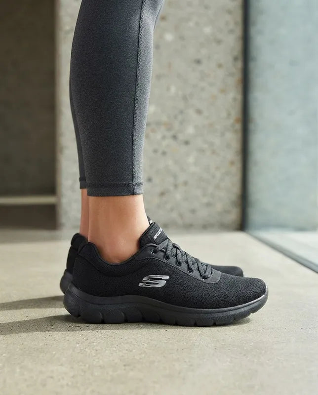 Tenis Skechers Mujer 2110005 Summits Memory Foam Negros