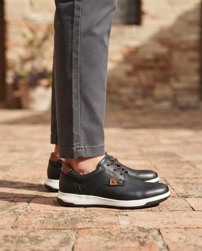 Zapatos Yuyin Junior 26070 Casuales Negros Cómodos 22-25