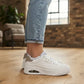 Tenis Skechers Mujer 177705 Uno Court Skech-air Blancos