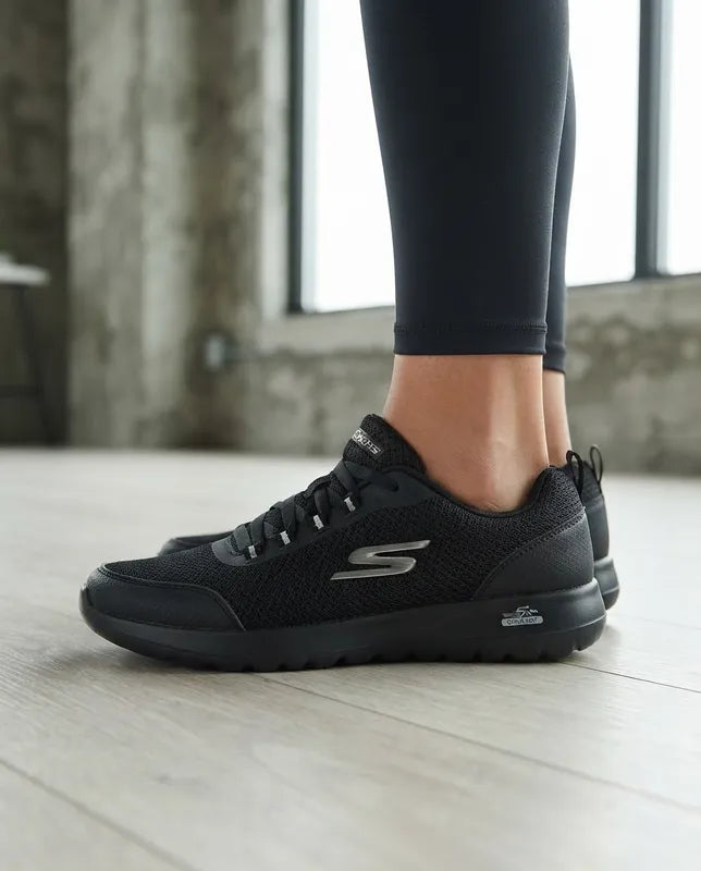 Tenis Skechers Mujer 896467mx Summits Memory Foam Negros