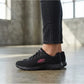 Tenis Skechers Mujer 21009mx Bkpk Memory Foam Negro Rosa