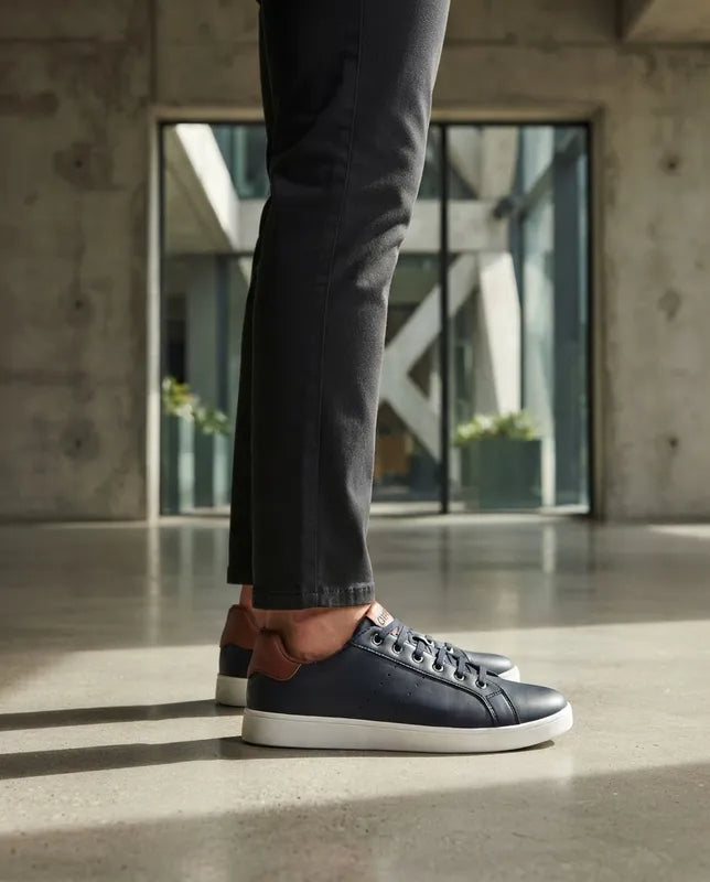 Tenis Capa De Ozono Hombre 611703 Casuales Azul Navy
