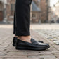 Zapatos Mocasin Quirelli Hombre 707102 Cómodos Piel Negro