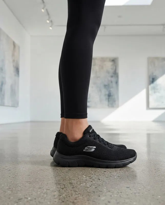 Tenis Skechers Mujer 2110005 Summits Memory Foam Negros