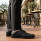 Zapatos Vestir Merano Hombre 46101 Piel Negro Bostonianos