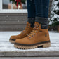 Botas Mujer Lee Le350 Plataforma Piel Nobuck Originales