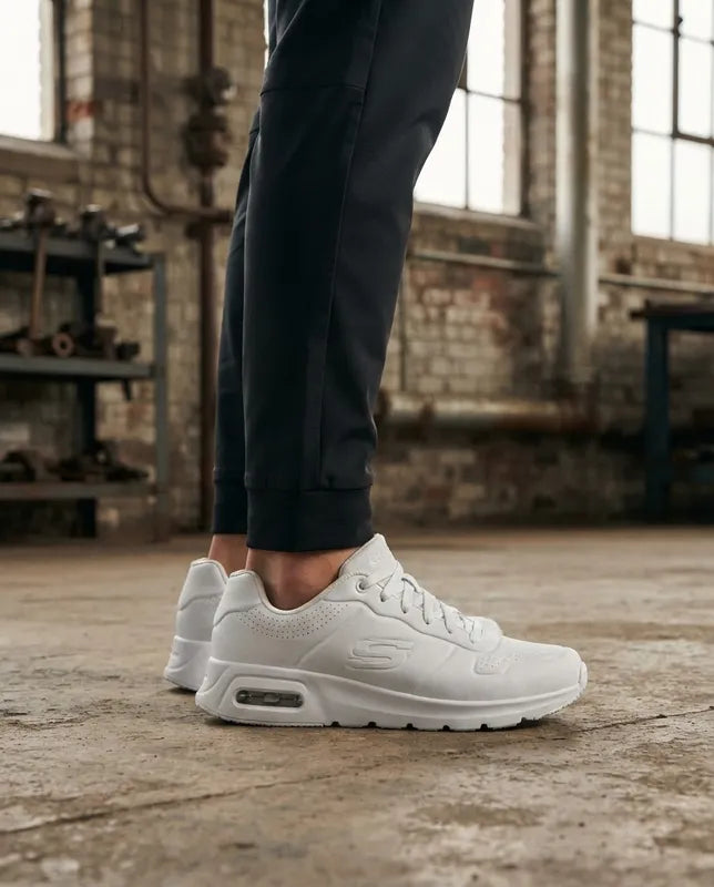Tenis Skechers Hombre 894541mx Skech-air Court Blancos