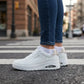 Tenis Skechers Mujer 177705 Uno Court Skech-air Blancos