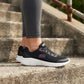 Tenis Skechers Mujer 896465mx Bobs Flex Memory Foam Negro