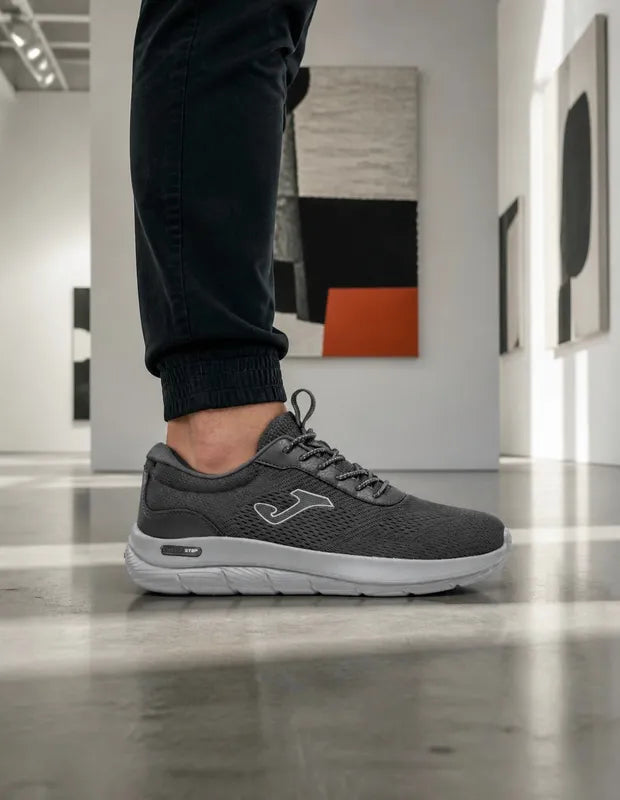 Tenis Joma Hombre Teseo Ctesew2612 Memory Foam Gris