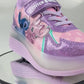 Tenis Patín Stitch Niña 9006 Luces Rueda Retráctil 18-22