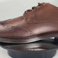 Zapatos Vestir Merano Hombre 46101 Piel Café Bostonianos