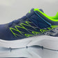 Tenis Skechers Niño 403770n Ligeros Marino Limón 12-16