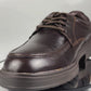 Zapatos Derby Merano 46122 Hombre Piel Chocolate Vestir