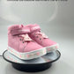 Tenis Bubble Gummers Niña Carla I Luces Rosa Blanco 14-17