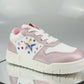 Tenis Yuyin Niña 26564 Con Luces Rosa Metálico 15-17.5