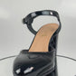Zapatillas Vestir Mujer Omar Alex 970 Tacón Charol Negro