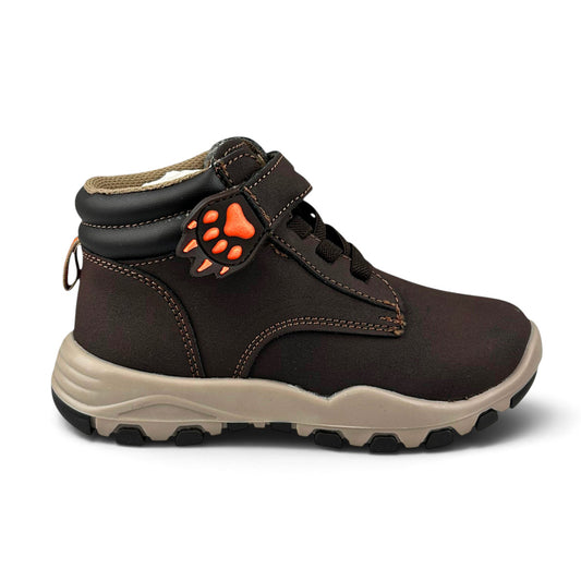 Botas Yuyin Niño 24470 Casuales Contactel Chocolate 15-17