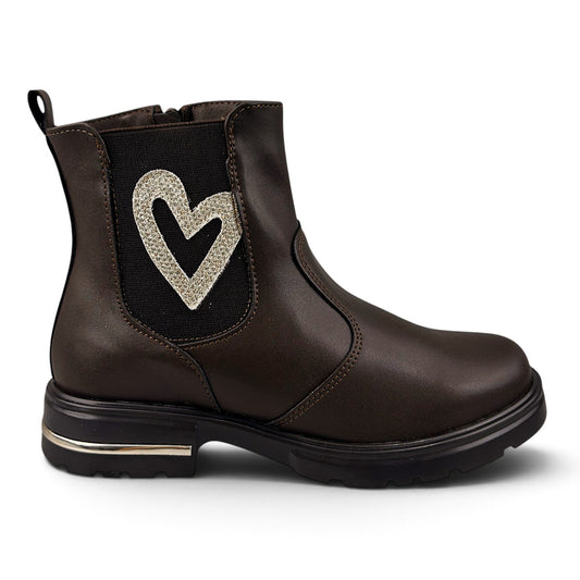 Botines Yuyin Niña 26636 Chelsea Chocolate 18-21.5