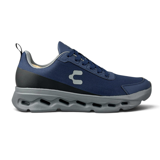 Tenis Charly 1087797 Hombre Deportivos Gym Marino Gris