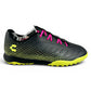 Tenis Fútbol Rápido Hombre Charly 1087416 Turf Negro Rosa