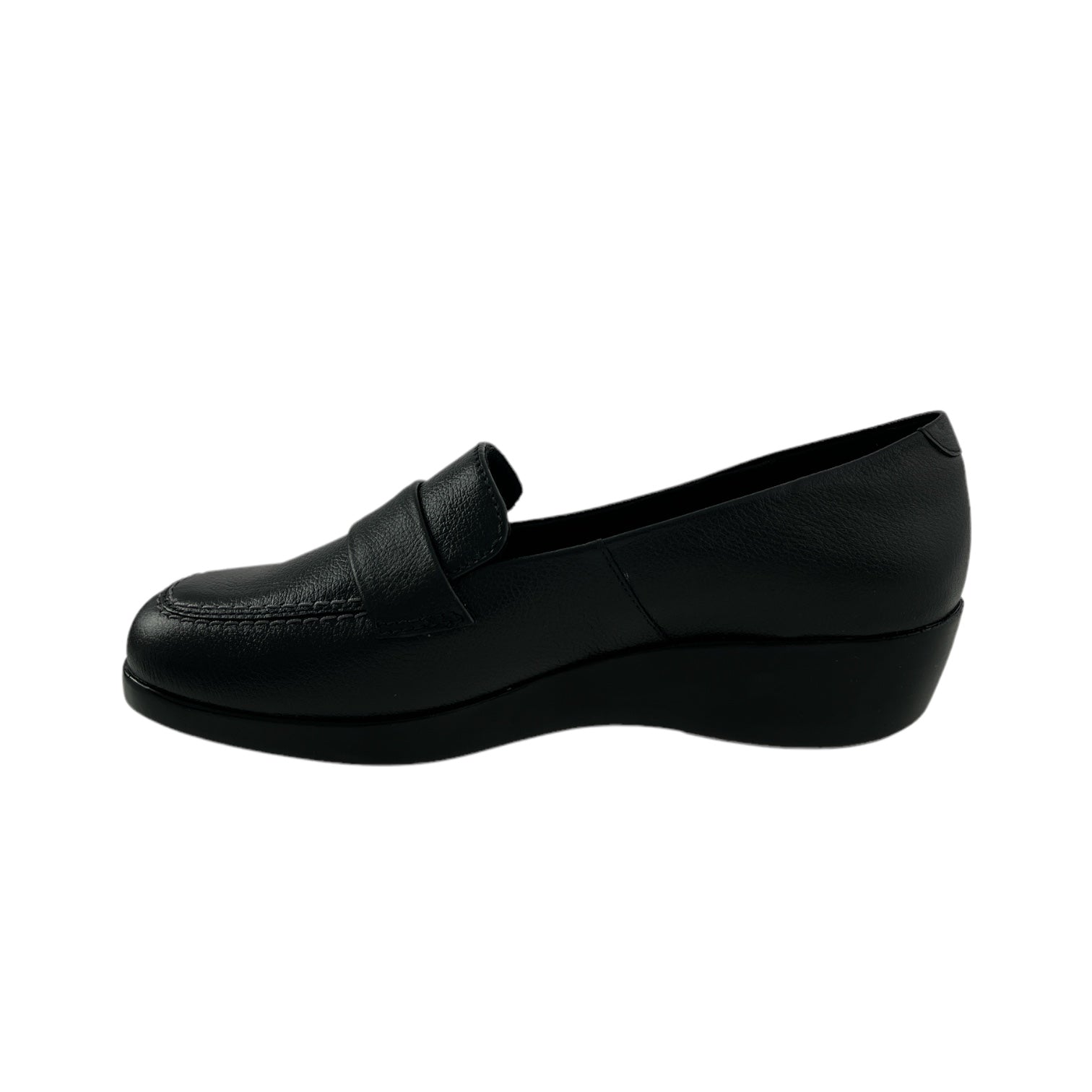 Zapato Mujer Vicenza 15705 Negro Piel Loafer Confort Ligero