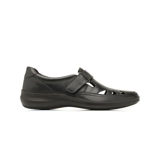 Zapato Dama Flexi 25905 Abierto Piel Ancho Ajustable