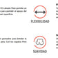 Zapato Dama Flexi 25905 Abierto Piel Ancho Ajustable