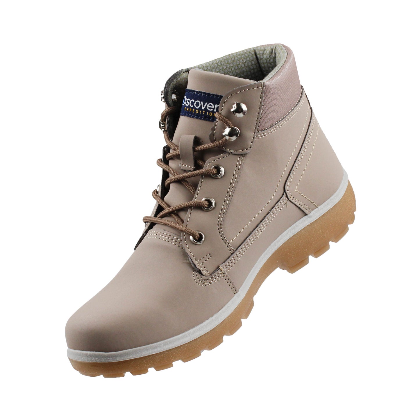 Botas Dama Discovery 2044 Rosa Ostion Casual Urbana Outdoor